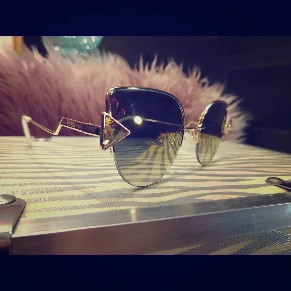 **Authentic** Fendi Rainbow Sunglasses